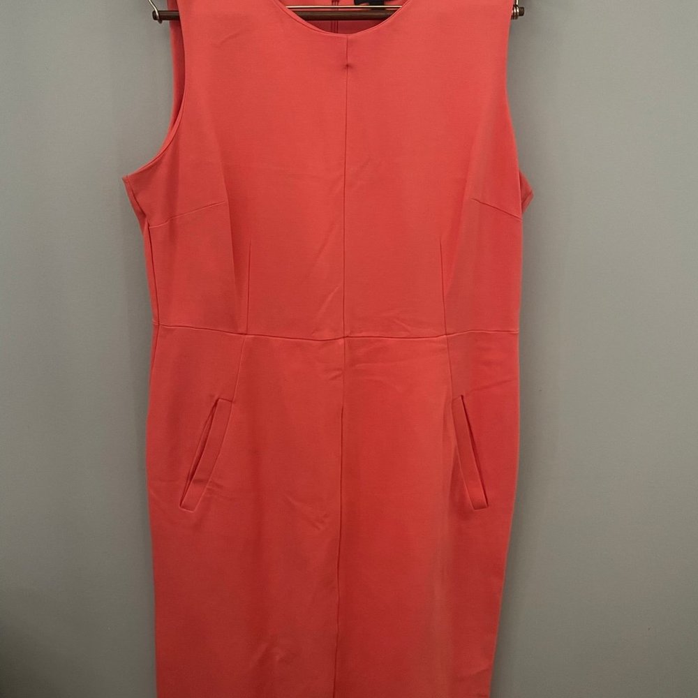Lands' End Dress, Size 16, Salmon.